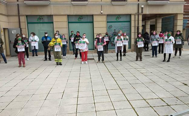 Csif Celebra En Le N Una Concentraci N Simb Lica De Delegados Ante Su